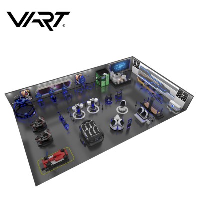 Indoor Game Machine 9D VR Science Popularization Simulator Virtual Reality One-Stop VR Theme Park