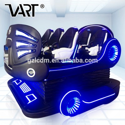 Indoor Amusement 6 Seats VR Cinema 5D 7D 8D 9D Cinema With Adventure Movies for VR Fun