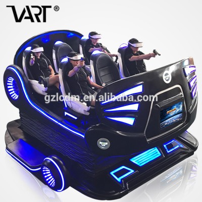 China Six Full Movie 3D Vr Glasses 6 Seats VR Wholesale Gaming Chair With Speakers